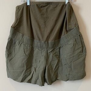 H&M maternity High Waist Khaki Women's Shorts